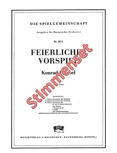 Feierliches Vorspiel